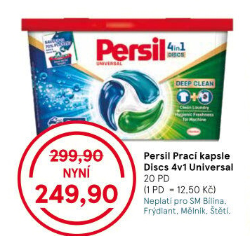 Prací kapsle Discs 4v1 Persil