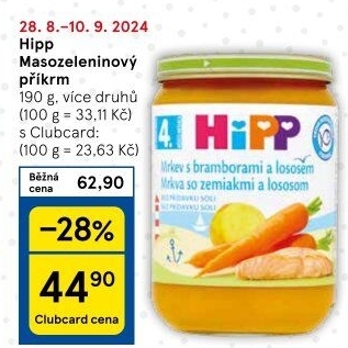 Příkrm masozeleninový Bio HiPP