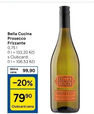 Prosecco Frizzante Bella Cucina