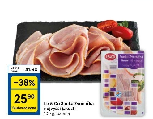 Šunka Zvonařka nejvyšší jakosti LE&amp