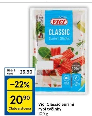 Surimi tyčinky Vici