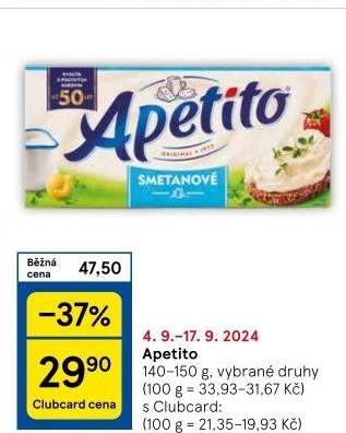 Sýr tavený Apetito