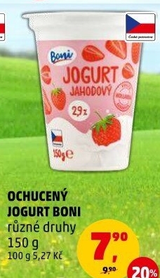 Jogurt ochucený Boni