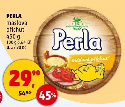 Margarín máslová příchuť Perla