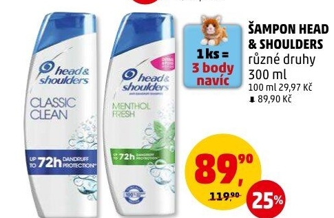 Šampon proti lupům Head&amp