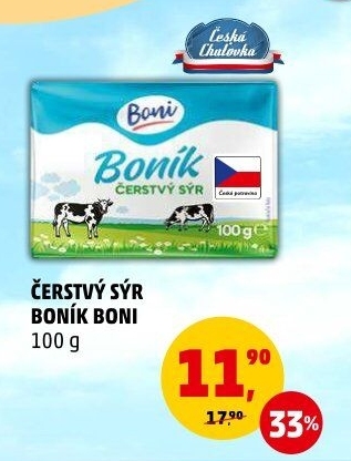 Sýr čerstvý Boník Boni