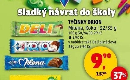 Tyčinka Milena Orion