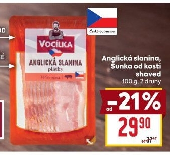 Anglická slanina Vocílka