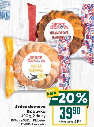 Bábovka Srdce Domova