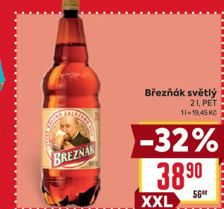 Pivo světlé Březňák