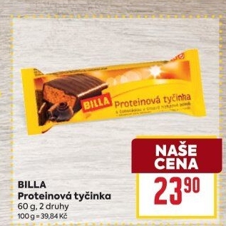 Proteinová tyčinka Billa