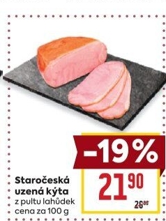 Staročeská kýta uzená