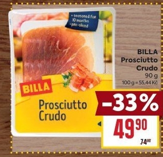 Šunka Prosciutto Crudo Billa