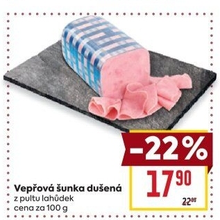 Šunka vepřová dušená
