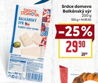 Sýr balkánský Srdce Domova