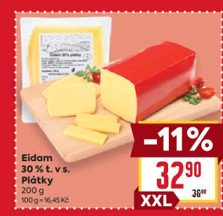 Sýr Eidam 30%