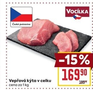 Vepřová kýta Vocílka