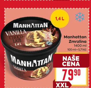 Zmrzlina v kelímku Manhattan Nestlé