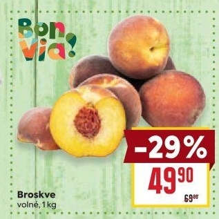 Broskve Billa Bonvia