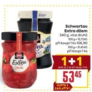 Džem výběrový Extra Schwartau