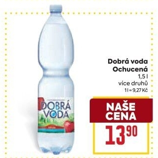 Ochucená voda Dobrá voda