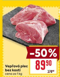 Vepřová plec bez kosti