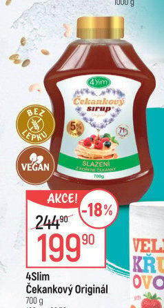 Čekankový sirup 4Slim