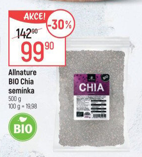 Chia semínka bio Allnature
