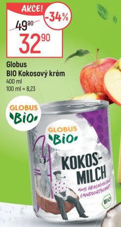 Kokosový krém bio Globus
