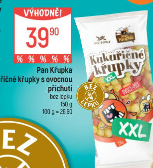 Křupky kukuřičné ochucené bez lepku Rej
