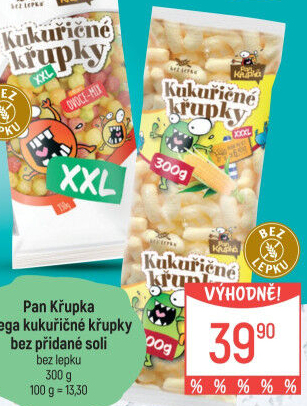 Kukuřičné křupky bez lepku Rej