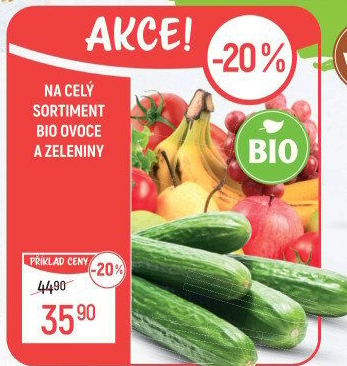 Okurka salátová - hadovka bio