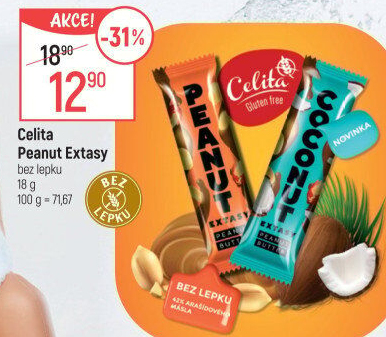 Tyčinka Peanut extasy Celita