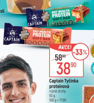 Tyčinka Protein Captain