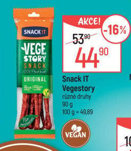 Vegestory Snack !t