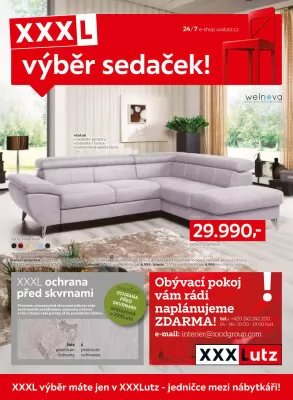 akční leták XXXLutz 1.9.2024-31.5.2025
