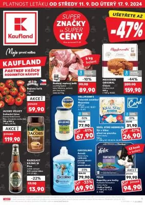 akční leták Kaufland 11.9.2024-17.9.2024