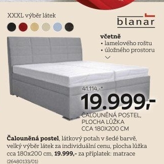 ČALOUNĚNÁ POSTEL
