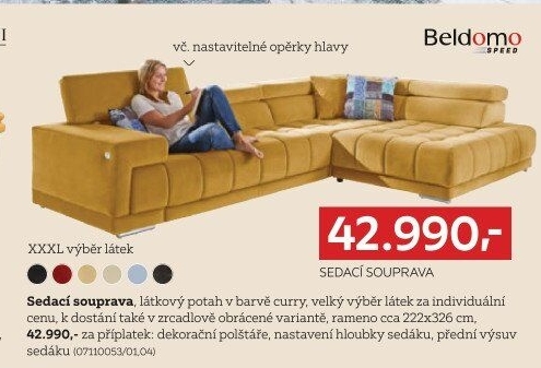 ROHOVÁ SEDAČKA