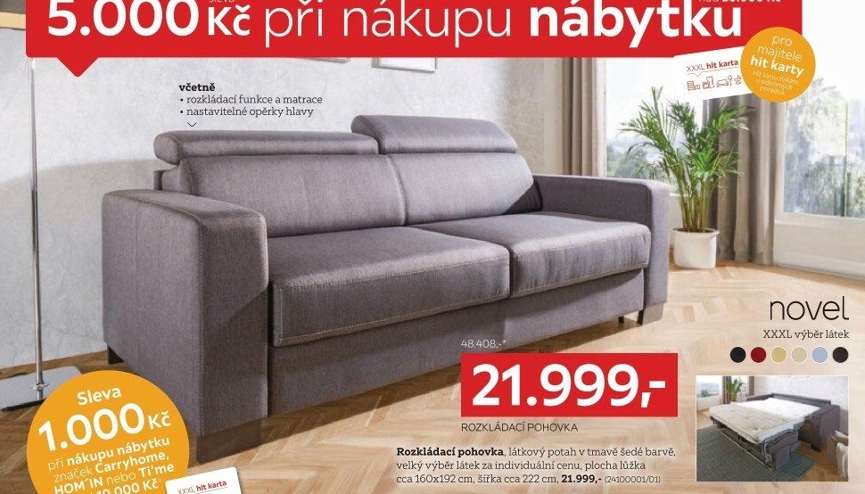 ROZKLÁDACÍ POHOVKA