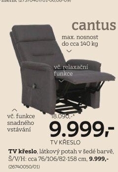 TELEVIZNÍ KŘESLO