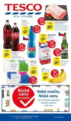 akční leták Tesco 11.9.2024-17.9.2024