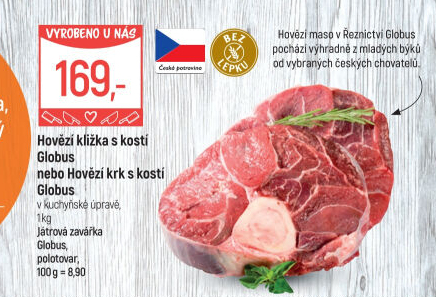 Hovězí kližka s kostí Globus