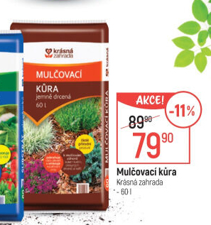 Mulčovací kůra Krásná zahrada