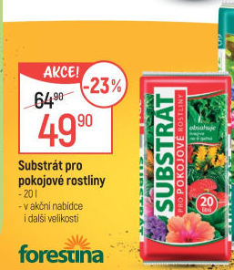 Substrát pro pokojové rostliny Forestina