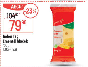 Sýr Ementál Jeden Tag