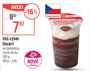 Dezert se šlehačkou Váš Výběr
