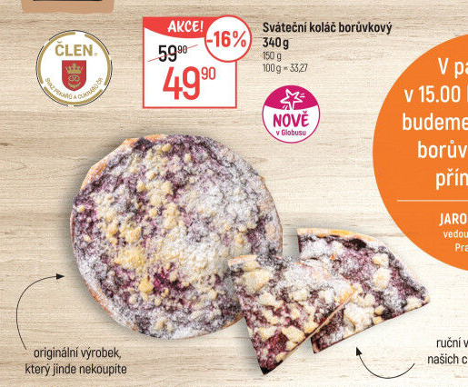 Koláč sváteční
