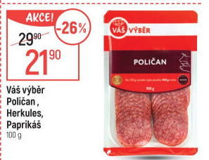 Salám Poličan Váš Výběr
