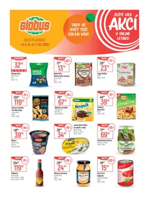 akční leták Globus 11.9.2024-17.9.2024
